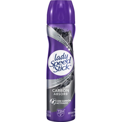 Lady Speed Stick Carbon Absorb 150ml/ Fardo Q280 de 12U