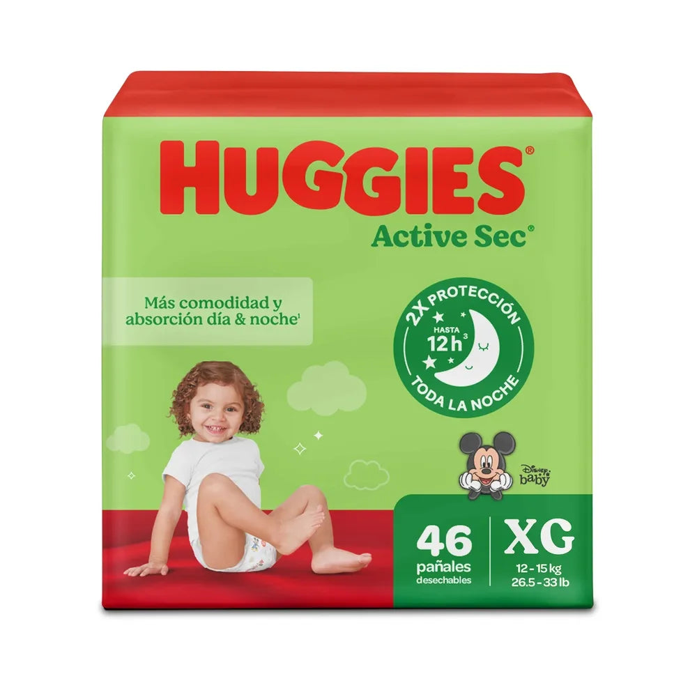 Huggies active sec XG/4  /FARDO Q 400/4 U