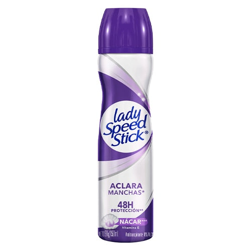 Lady Speed Stick Aclara Manchas Nácar 150ml/ Fardo Q280 de 12U