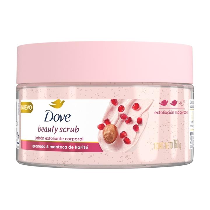 Dove Exfoliante Granada & manteca de Karité  /Fardo Q660 de 12U