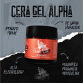 Lobo Negro Cera Gel Alpha 250g /Fardo Q335 de 12U