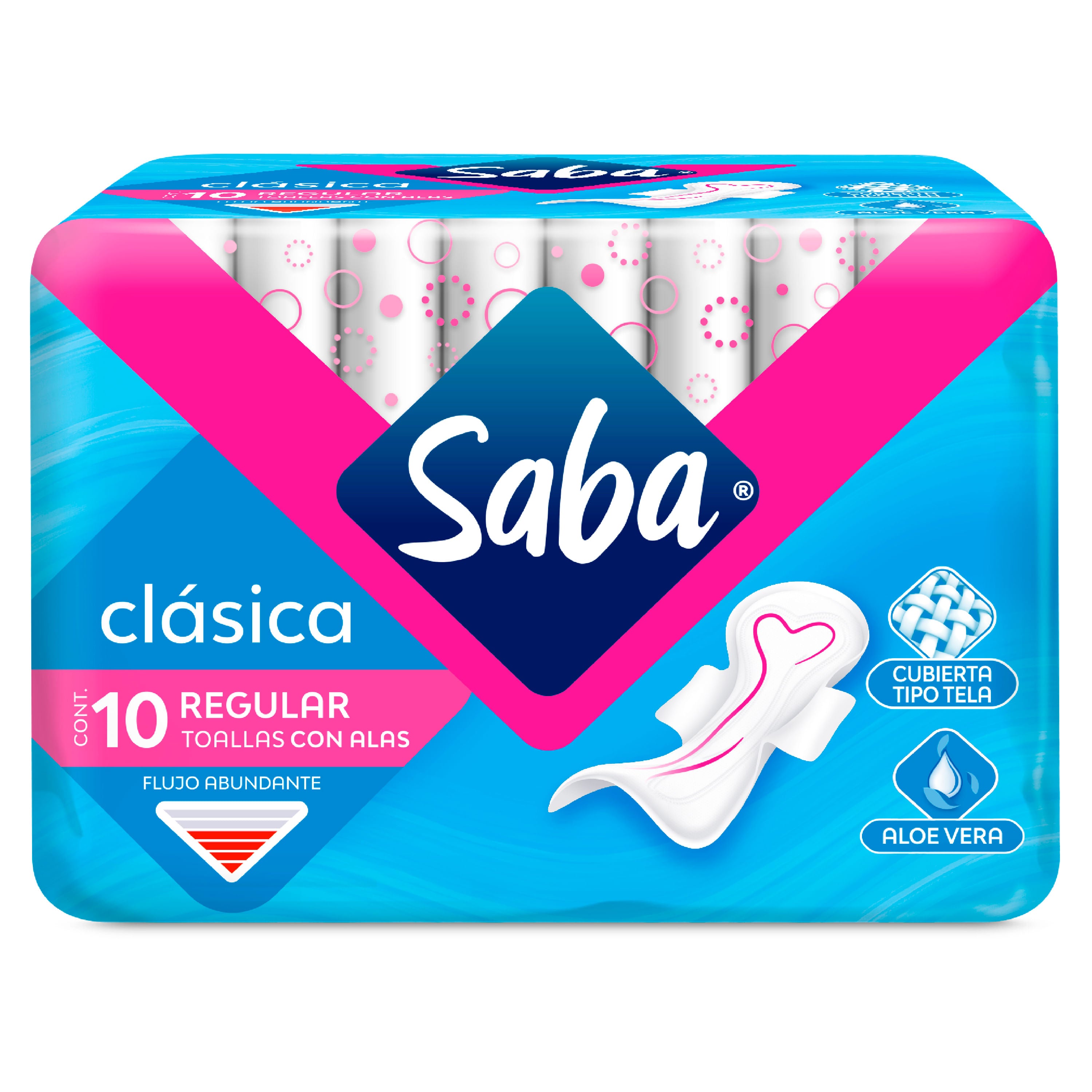 Saba Clásica de 10 toallas  /Fardo Q140 de 24U
