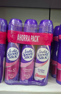Lady speed stick aerosol Tripack  /fardo Q270 de 4 tripack
