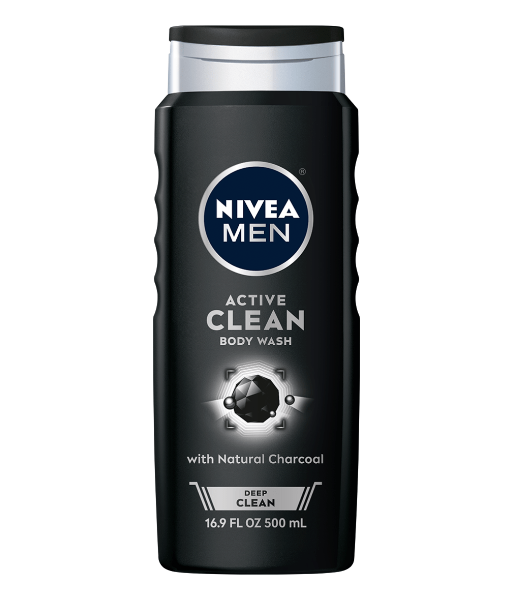 Nivea Men Jabón líquido 3en1 Carbón Activado  /Fardo Q600 de 12U