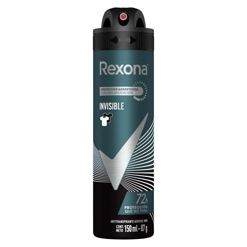 Rexona Invisible 150ml /Fardo Q275 de 12U