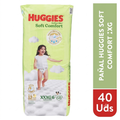 Huggies Active sec XXXG6 de 40 pañales /Fardo Q505 de 6