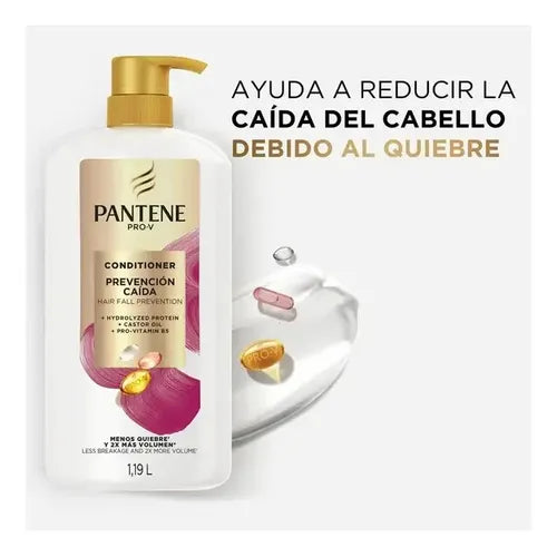 Pantene AC Prevención Caida 1.19L /Fardo Q675 de 9U
