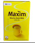 Maxim Mocha Gold Mild 100 sticks  / fardo Q1,560 de 8U