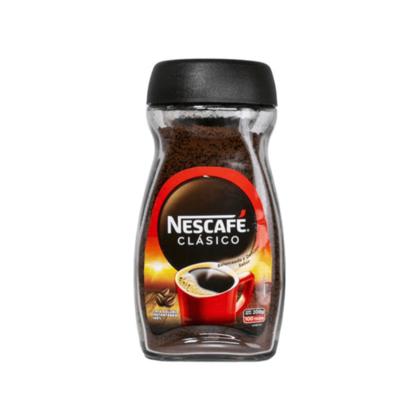 Nescafé Clásico 200g/ Fardo Q810 de 12U