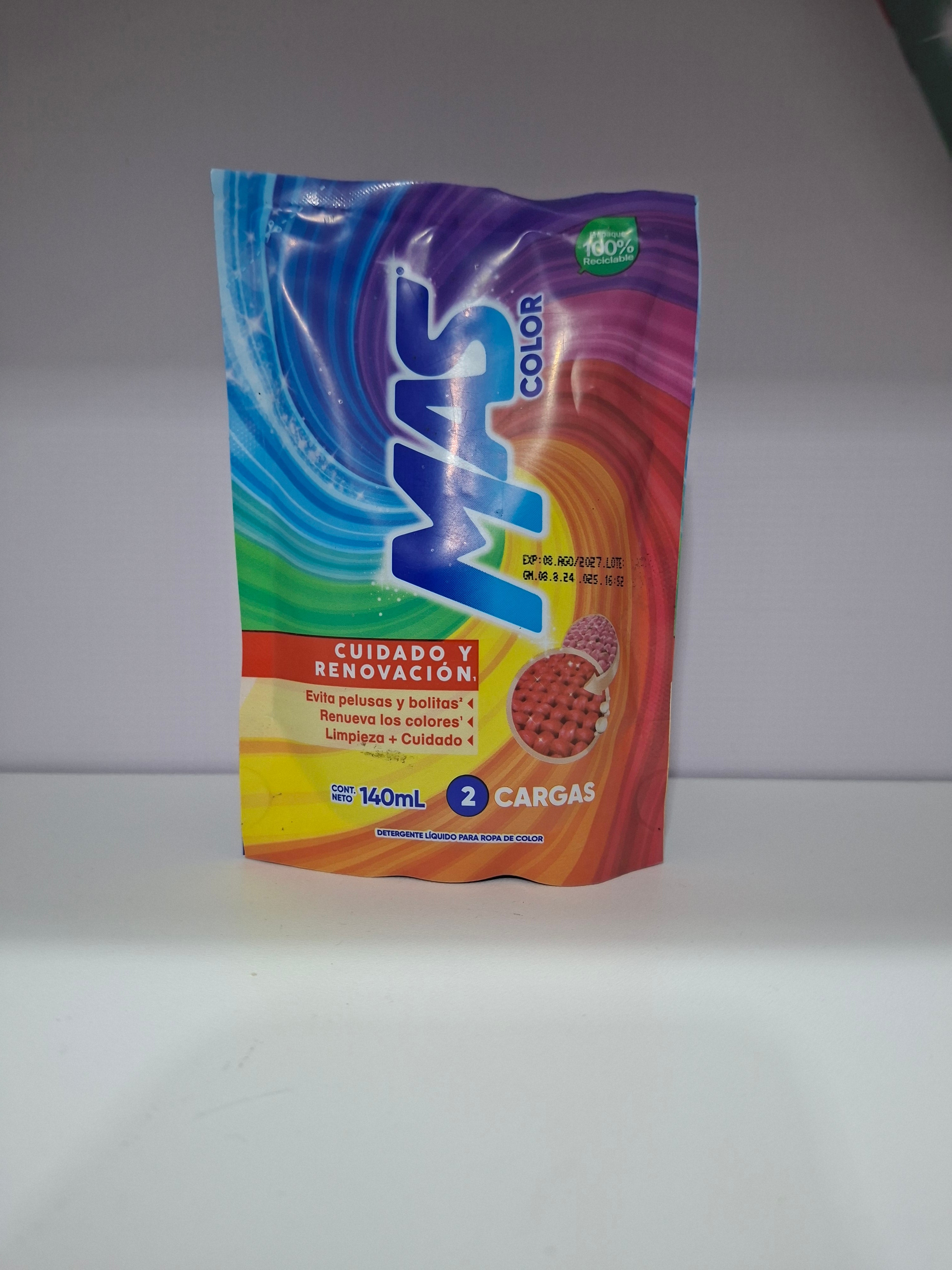 Mas color 140ml/ Fardo Q87 de 40U