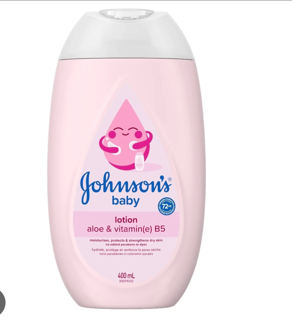 Johnsons Crema Hidratante 400ml /Fardo Q660 de 12U