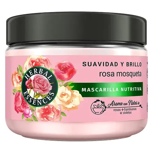 Herbal Mascarilla Rosa Mosqueta 300ml /Fardo Q460 de 12U