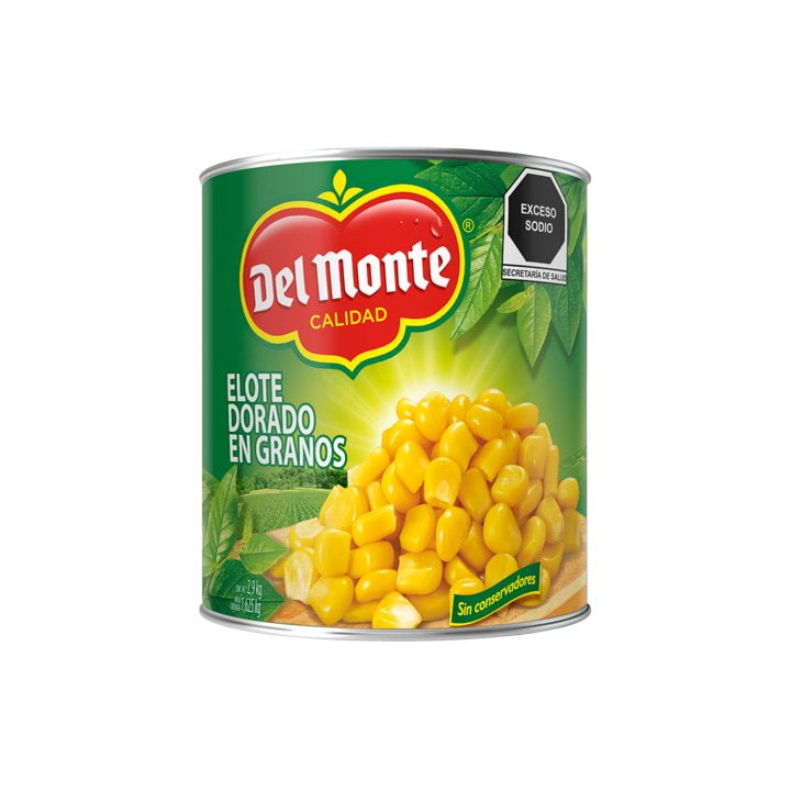 Del Monte elote dorado 225g. fardo Q 160 de 24U