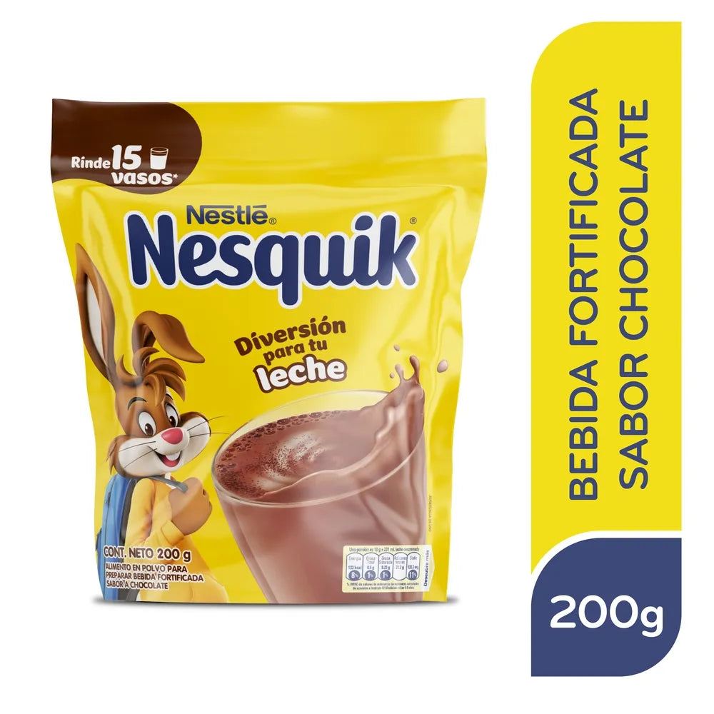 Nesquik Bolsa 200g /Fardo Q140 de 10U