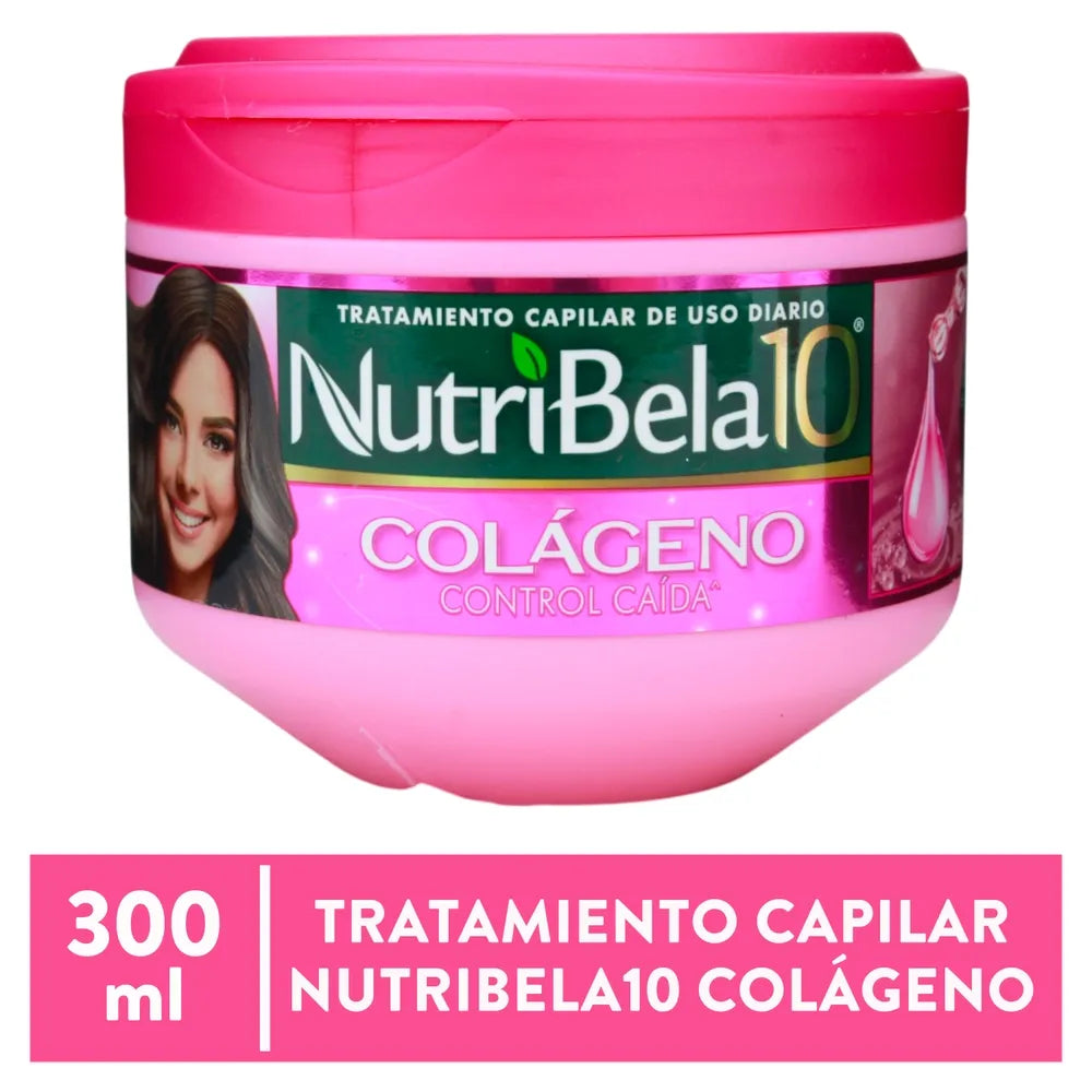 Nutribela Colágeno 300ml /fardo Q375 de 12U