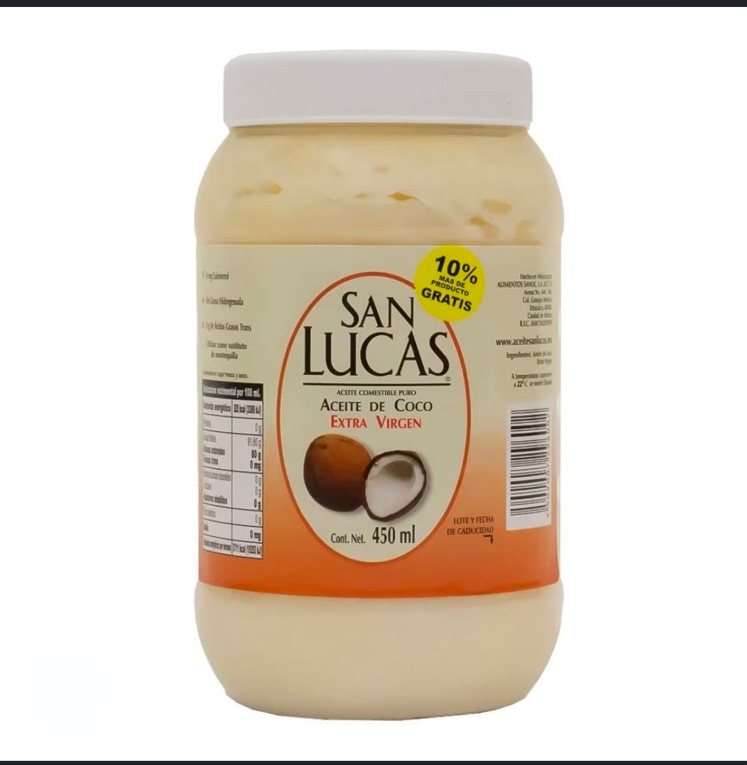 San Lucas aceite de Coco /fardo Q510 de 12U