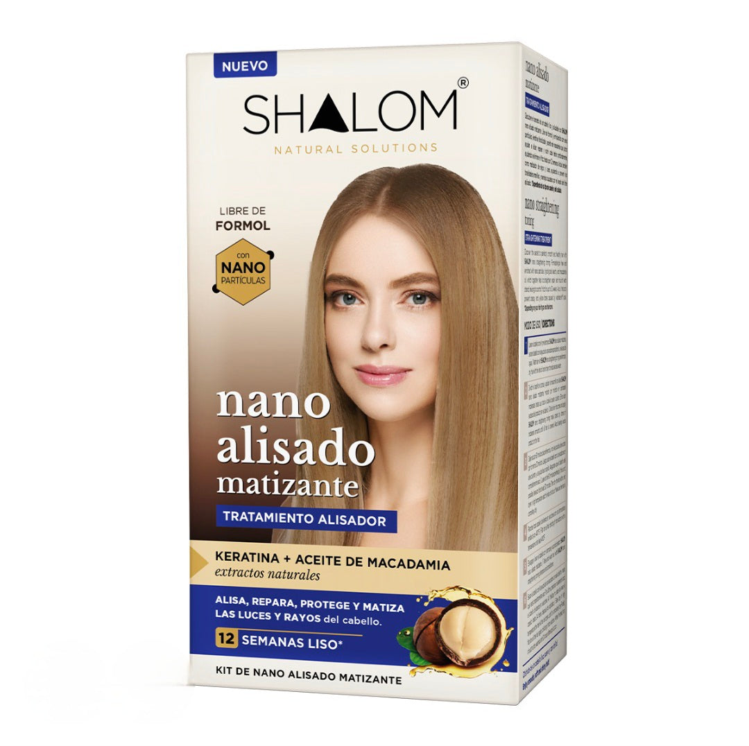 Shalom nano alisado matizante /Fardo Q960 de 12U
