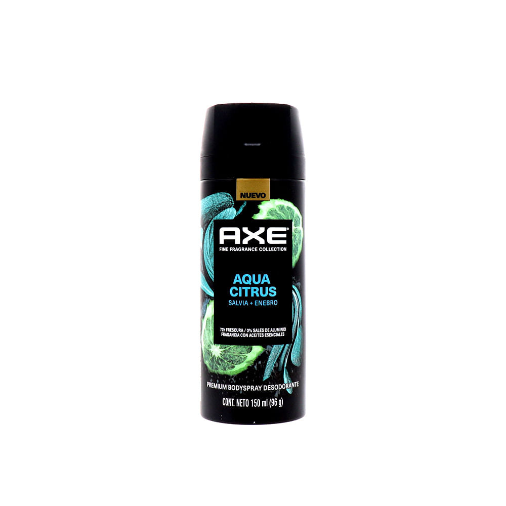 Axe Aqua Citrus 150ml / fardo Q270 de 12