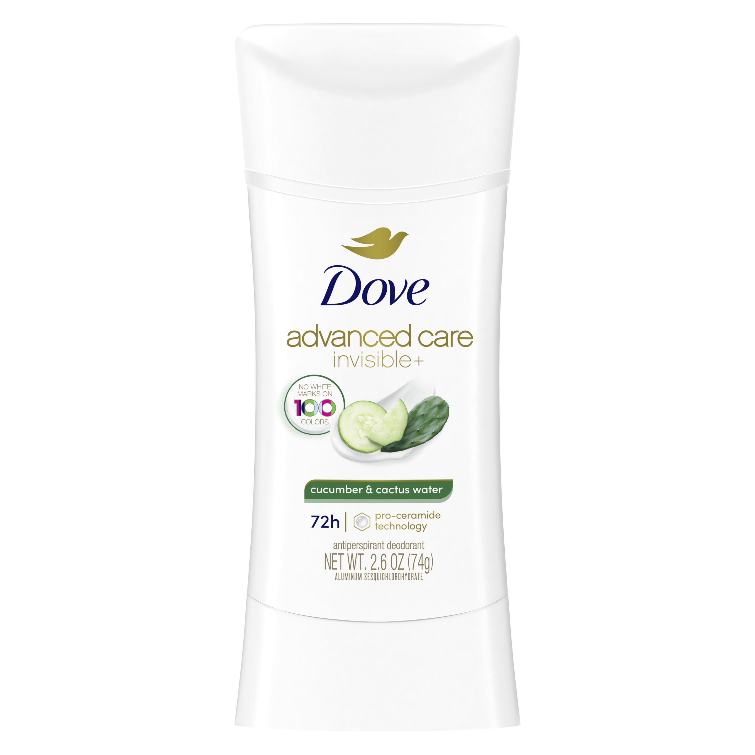 Dove Barra Agua de pepino y cactus 74g /Fardo Q340 de 12U