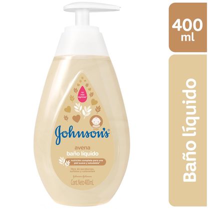 Johnsons Jabón Corporal de Avena 400ml /Fardo Q670 de 12U