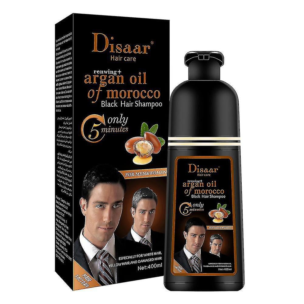 Dissar Shampoo y tinte Argan OiL 400ml /fardo a Q600 de 12U