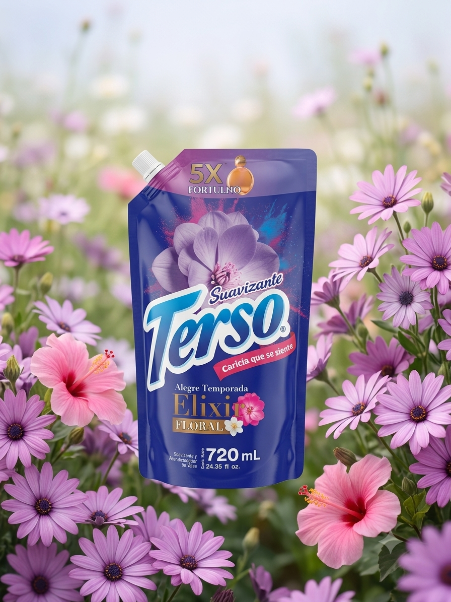 Terso Elixir Floral 720ml / fardo Q140 de 16U