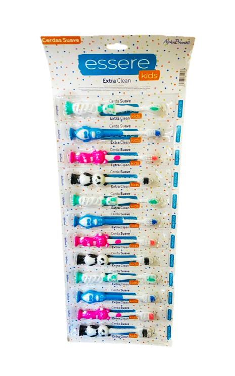 Cepillos de Niños Essere /Fardo Q255 de 12 tiras