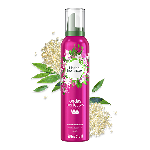 Espuma herbal Ondas perfectas 200g  /Fardo Q375 de 12U