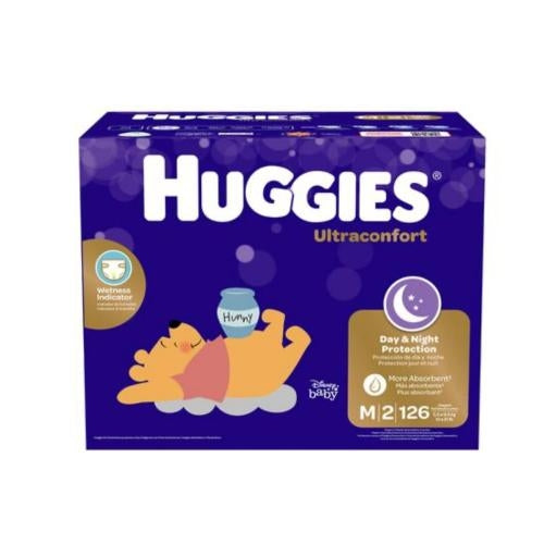 Huggies UltraConfort M/2  fardo Q250