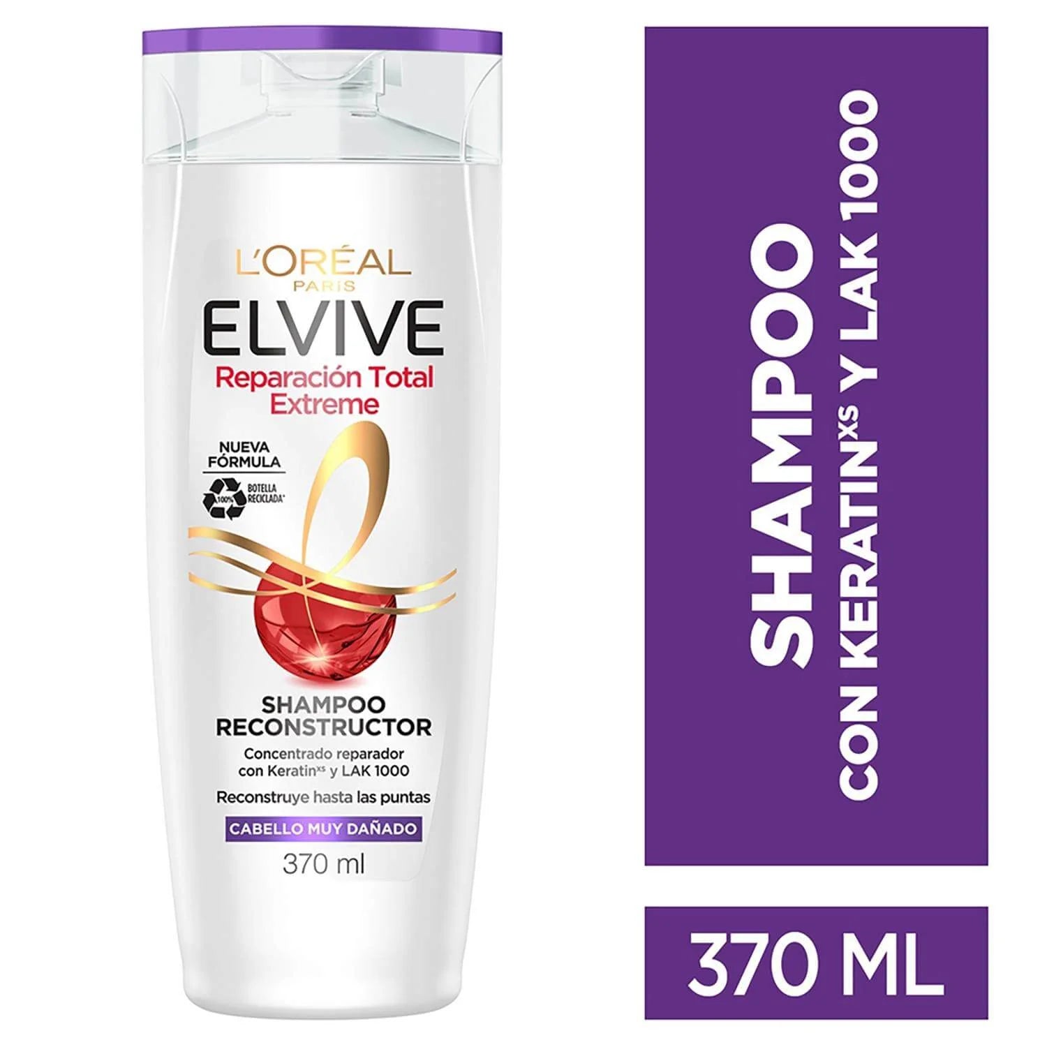 Elvive Sh reparacion total extreme 370ml/ fardo a 345.00 de 12u